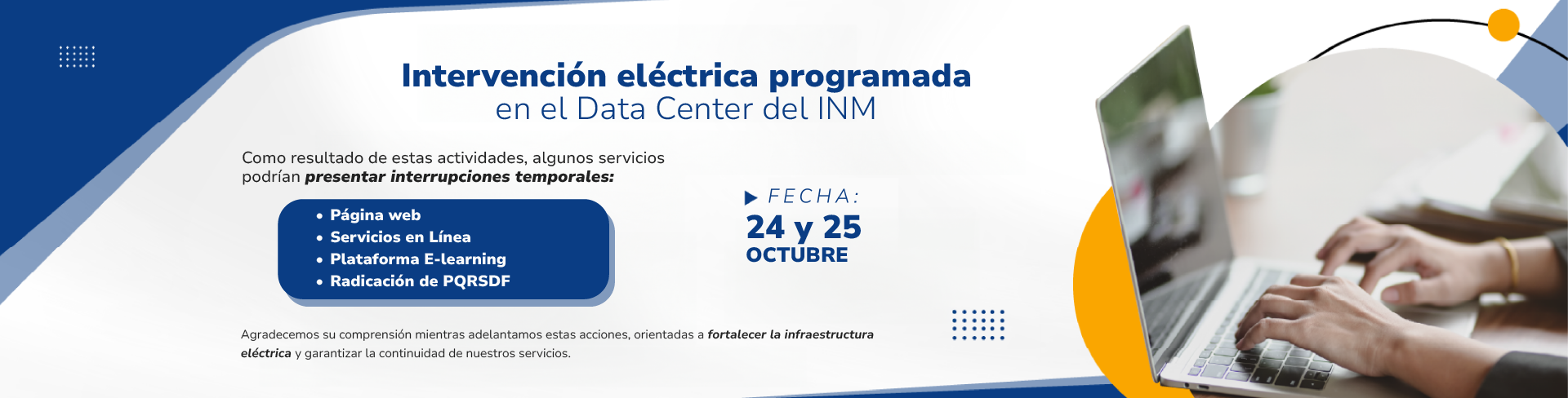 BannerWeb Intervención eléctrica programada (1)